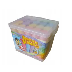 Kreda JUMBO kolorowa, wiaderko 20szt.